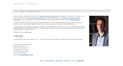 Desktop Screenshot of andrewzeitlin.com